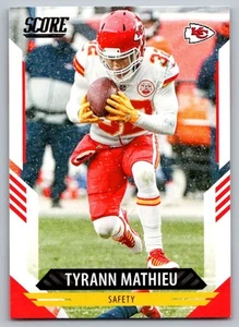 2021 Score Red Tyrann Mathieu Kansas City Chiefs #7 - Picture 1 of 2