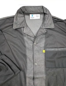 NOS! Transforming Tech ESD Jacket, Lightweight Poly-Carbon Blend 3XL Black - Picture 1 of 19