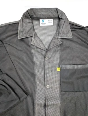 NOS! Transforming Tech ESD Jacket, Lightweight Poly-Carbon Blend 3XL Black - Image 1 of 4