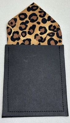 Men's Leopard Print Pocket Square | Pre-Folded & Ready to Wear - Image 1 of 3