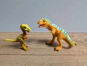 Jim Hensons Dinosaur Train Toy Figure Bundle x2 Boris Derek Tomy 2010 AB - Picture 1 of 5