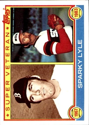 Sparky Lyle 1983 Topps #694 ENVÍO GRATUITO AutographDen Foto 1 de 2