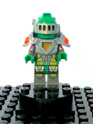 LEGO Nexo Knights - Figurine AARON FOX FLAT SILVER VISOR - nex004, set 70313 - Photo 1/4