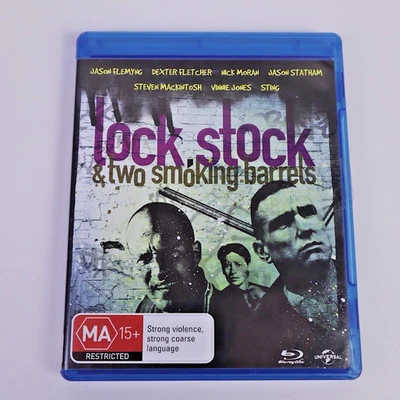 Lock Stock & Two Smoking Barrels Blu-ray All Region Guy Ritchie Comedy Film - Image 1 of 4