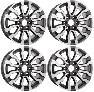 (4) New 18" x 8.5" Alloy Wheel Rim 2019-2024 for Chevy Silverado GMC Sierra 1500 - Picture 1 of 9