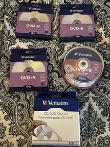Verbatim Color Life Series DVD+R Lot & 100 Ct Hüllen - Bild 1 von 5