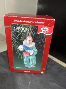 Vintage 1998 Carlton Cards Clarabelle Ornament 50th Anniv. NIB CLOWN!! - Picture 1 of 3