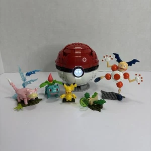 Mega Construx Pokemon Lot Of 6 Jumbo Poke Ball HBF53 Slowpoke Mr Mime Ivysaur - Picture 1 of 22