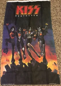 new VERTICAL KISS DESTROYERS METAL ROCK BAND 3x5ft FLAG superior US seller - Picture 1 of 4