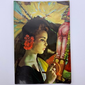 Espana Mantilla Tiica Woman C. Rivas Menéndez Pelayo Postcard Unposted