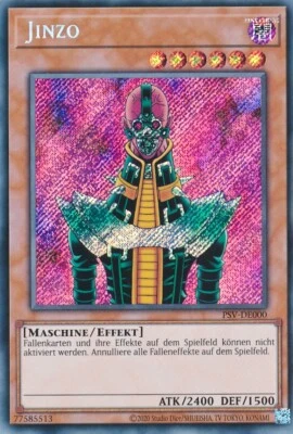 Jinzo - PSV-DE000 - deutsch - Secret Rare - 25th Anniversary - YU-GI-OH - Near M - Bild 1 von 3