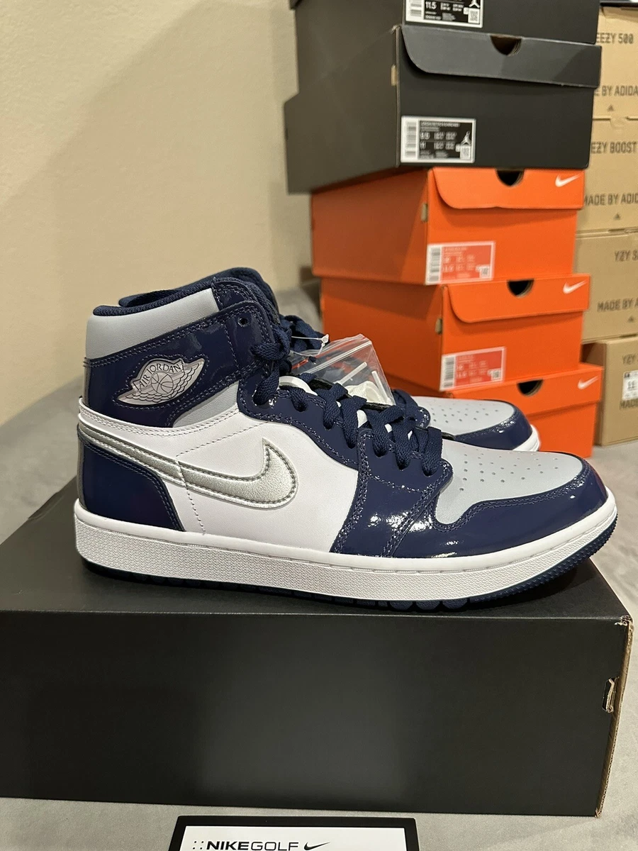 シューズ(男性用) NIKE AIR JORDAN 1 HIGH GOLF Navy 27.5cm Men's) Air Jordan 1 Retro High Golf 'Midnight Navy' : Amazon.ca