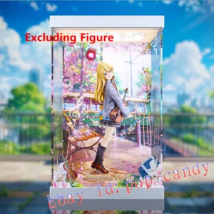 Acrylic Led Display Cases For GSC Your Lie in April Miyazono Kaori Figure Model - Picture 1 of 4