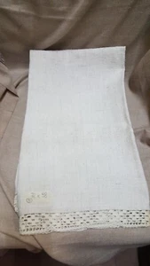 Asciugamani asciugapiatti canapa pizzo 72x98 B24 (9) Hemp Towel Serviette ° - Imagen 1 de 3