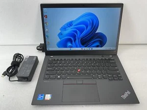 Lenovo Thinkpad T14s Gen2 11. Gen i7-1185G7 3,00GHz 16GB 256GB Win11 *SCRN BURN - Bild 1 von 12
