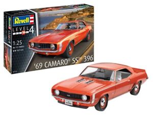 Modellino auto da montare model kit di montaggio Revell CAMARO SS 396 1969 1:25