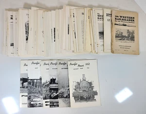 THE WESTERN RAILROADER - 97 Ausgaben (1958 {#221} / 1988 {#536}) & Pacific News (6) - Bild 1 von 10