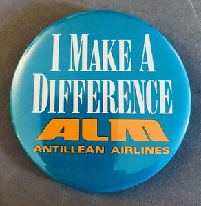 Botón trasero ALM Antillean Air Airlines - I Marco la Diferencia - Imagen 1 de 1
