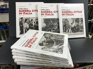 B26 STORIA della guerra civila in italia 1 10 VOLUMI ILLUSTRATO manca n5 - Foto 1 di 1