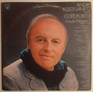 Andre Kostelanetz Plays Cole Porter with Fairbanks, Jr. Vinyl LP 2 Record Album - Picture 1 of 7