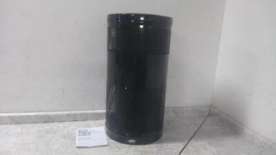 Rubbermaid Commercial Products FGS3ETBKPL 25 Gal Capacity Black Steel Trash Can - Image 1 of 4