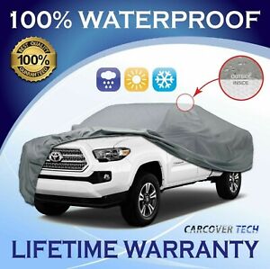 100% Weatherproof Full Pickup Truck Cover For Toyota Tacoma [2000-2021]