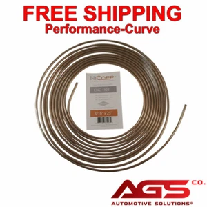 3/16" X 25 Ft AGS Copper Nickel Brake Line Tubing CNC-325 - Picture 1 of 1