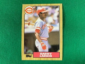 1987 Topps #648 Barry Larkin RC Rookie Cincinnati Reds - Picture 1 of 1