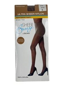 Pantimedias Gildan para mujer talla B ultra transparentes reforzadas con moca puntera transparente - Imagen 1 de 4