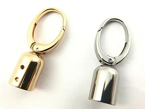 MOSCHETTONE A BOCCIOLO PER RIFINITURE BORSE E ACCESSORI DIMENSIONI 6,3X2,5 cm. - Imagen 1 de 3