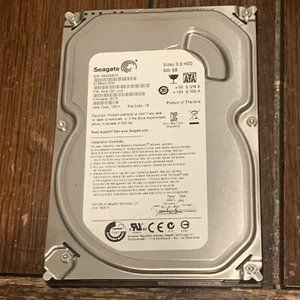 500GB Seagate HDD VIDEO 3.5 SATA Internal Hard Drive Disk 3.5 ST3500312CS CCTV - Afbeelding 1 van 3