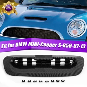 2X Cuchara de ventilación delantera de fibra de carbono para Mini Cooper S R56 2007-2014 - Imagen 1 de 11