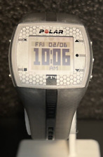 Polar FT4 Silver / Black Heart Rate Monitor Watch