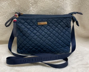 Tommy Hilfiger Navy Blue, Medium Size, Casual, Quilted Crossbody Bag - Picture 1 of 11
