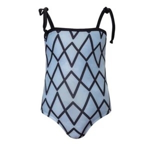 Summer Vacay Mola Mola Kids Disco Alley MILA ENTERO Girl's 1 Piece Swimsuit Sz 8 - Picture 1 of 8