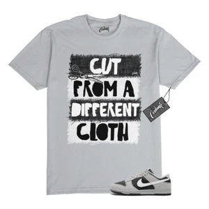 Dunk Light Smoke Grey Anthracite Reflect Silver Black T Shirt to Match CUT - Picture 1 of 1