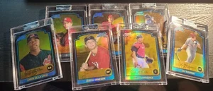 7 Card Lot! 2003 Bowman Chrome Gold Refractor Rookie Cards /170 - Picture 1 of 8