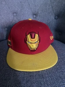 New Era Iron Man 9Fifty SnapBack Hat Invincible - Picture 1 of 7