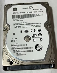 ST9250421AS Seagate Momentus 7200.3 250GB Internal 7200RPM 2.5" HDD* - Picture 1 of 2