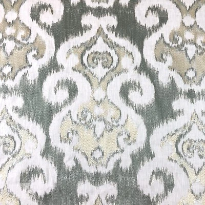 TELA MULTIUSOS BORDADA BEACON HILL ARTE DECORATIVO NEPTUNO POR YARDA Foto 1 de 4