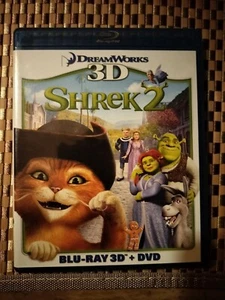 Shrek 2 (Blu-ray/DVD, 2011, 2-Disc Set, 3D) - Imagen 1 de 1