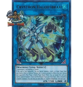 Yugioh! 1x Crystron Halqifibrax GFP2-EN149 Ultra Raro 1a Edición Casi Nuevo - Imagen 1 de 1