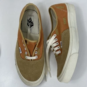 Vans Sneakers Epoca LX Scamosciato Tela Ruggine Chipmunk Tg 10 Uomo Bicolore Arancione - Foto 1 di 11