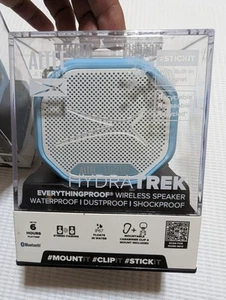 Altavoz impermeable Altec Lansing HydraTrek Bluetooth, Aqua/Blanco - Imagen 1 de 4