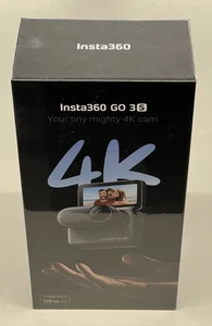 INSTA360 GO 3S MIDNIGHT BLACK 128GB - Picture 1 of 2