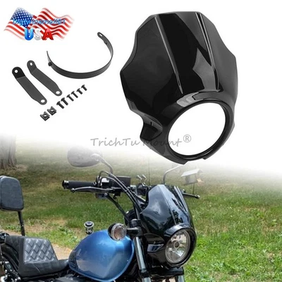 Cubierta del parabrisas del carenado del faro para Yamaha XVS 950 SPEC PERN 950 2014-2020 EE. UU. Foto 1 de 4