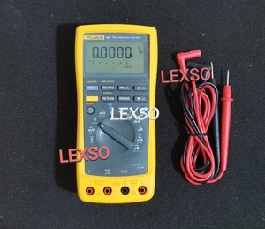 Fluke 187 True RMS Digital Multimeter With test leads FLUKE 187 / Good function - Picture 1 of 4