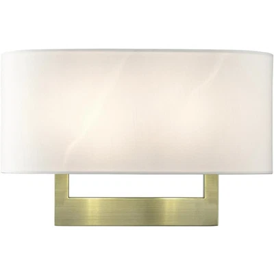 Aplique de pared Livex Lighting 45222-01 Allison de latón antiguo Foto 1 de 4