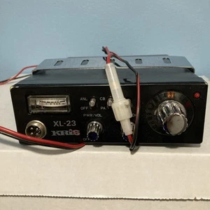 Kris XL- 23+Plus CB Transceiver Base Station- Not Tested- No Mic - Zdjęcie 1 z 5