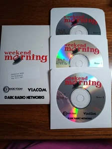 Weekend Morning - Show #19 3 Stunden CD Set 3CDs 10.-11. Mai 1997. Neuwertig unbespielt - Bild 1 von 4